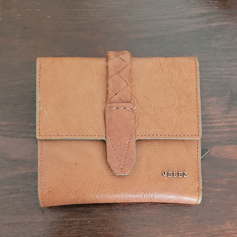 Velez Leather Wallet From Colombia